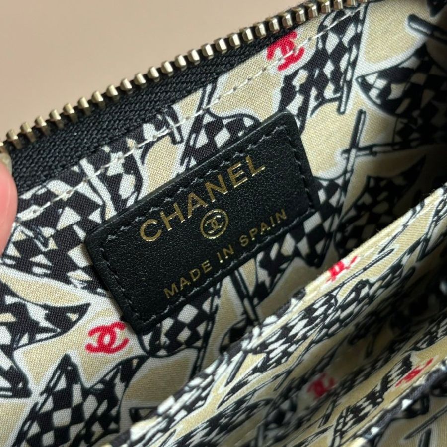 ::CHANEL:: 大雙Cㄇ拉零錢包-7