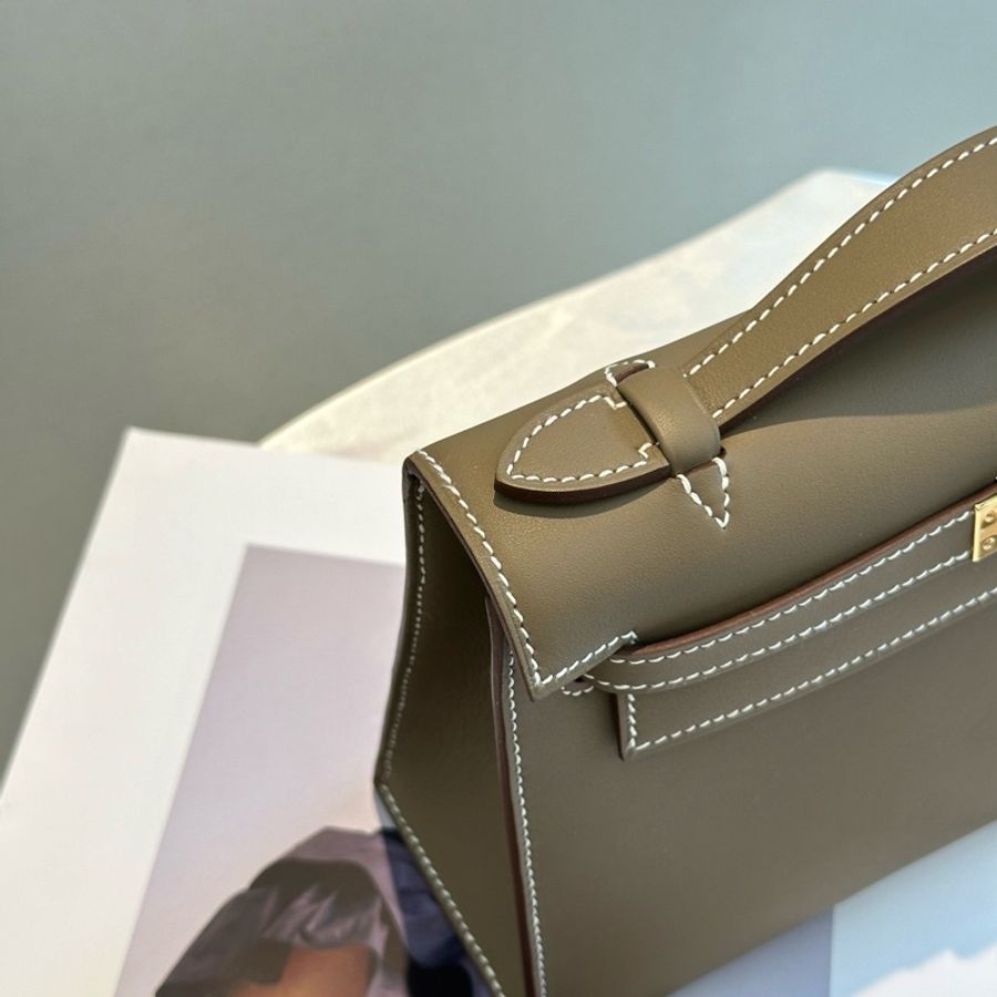 Hermes Mini Kelly 一代大象灰-4