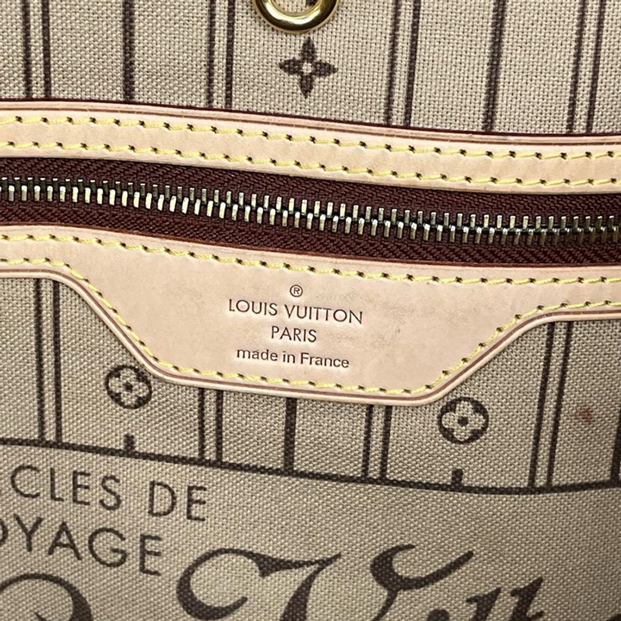 LOUIS VUITTON LV 路易威登 M40156 原花 NEVERFULL MM 中型-13