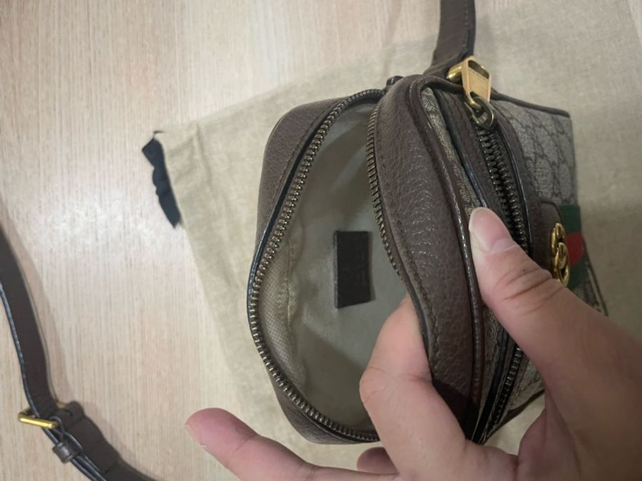 【GUCCI Ophidia GG小型肩背包 、斜背包】-7