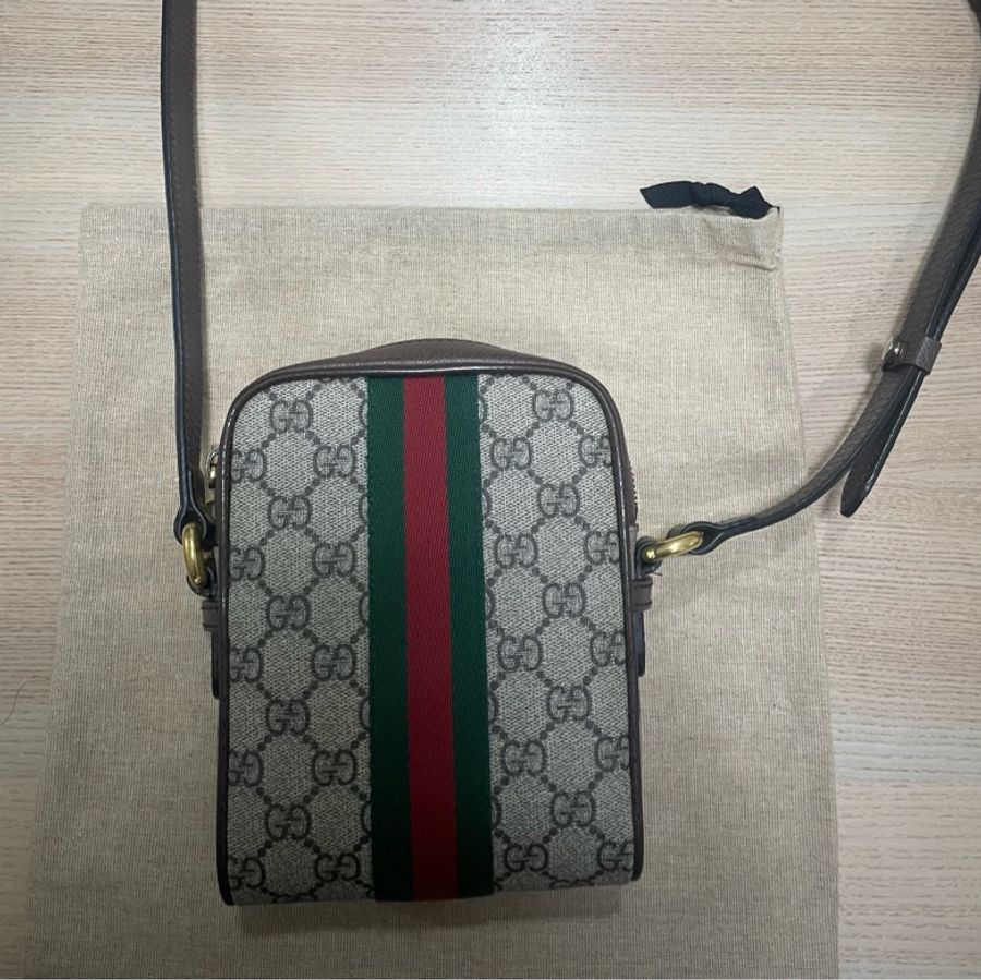 【GUCCI Ophidia GG小型肩背包 、斜背包】-5