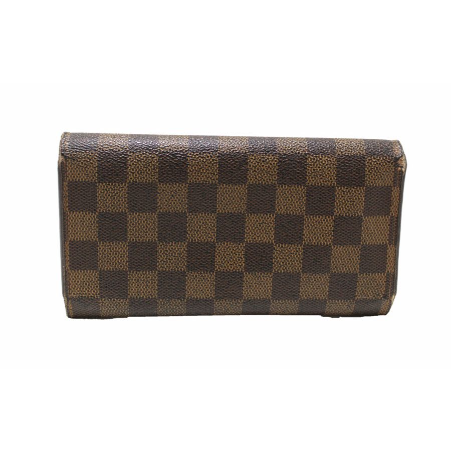 Louis Vuitton Damier Ebene Canvas PTI Long Wallet-1