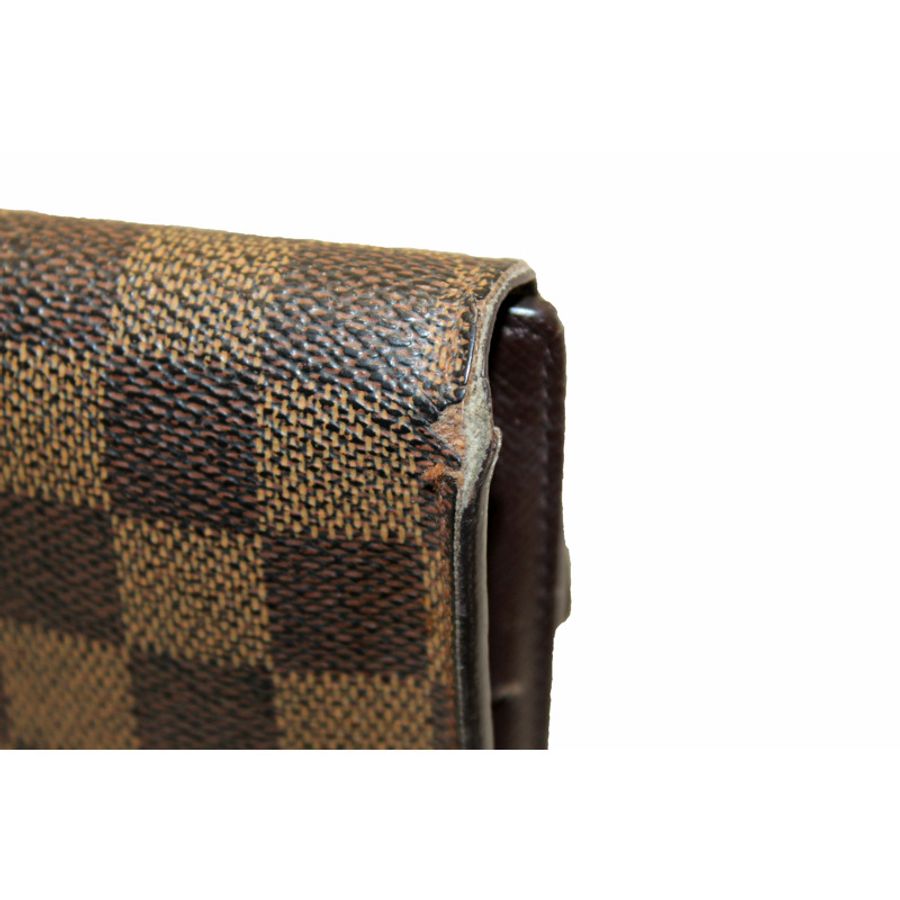 Louis Vuitton Damier Ebene Canvas PTI Long Wallet-3