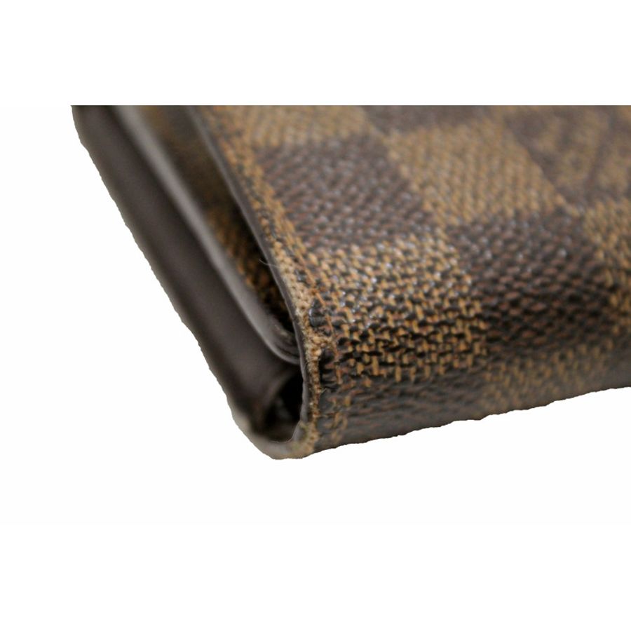 Louis Vuitton Damier Ebene Canvas PTI Long Wallet-4