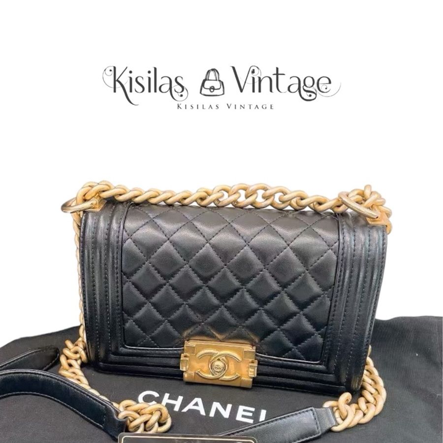 Chanel Leboy 20cm 小牛皮-0