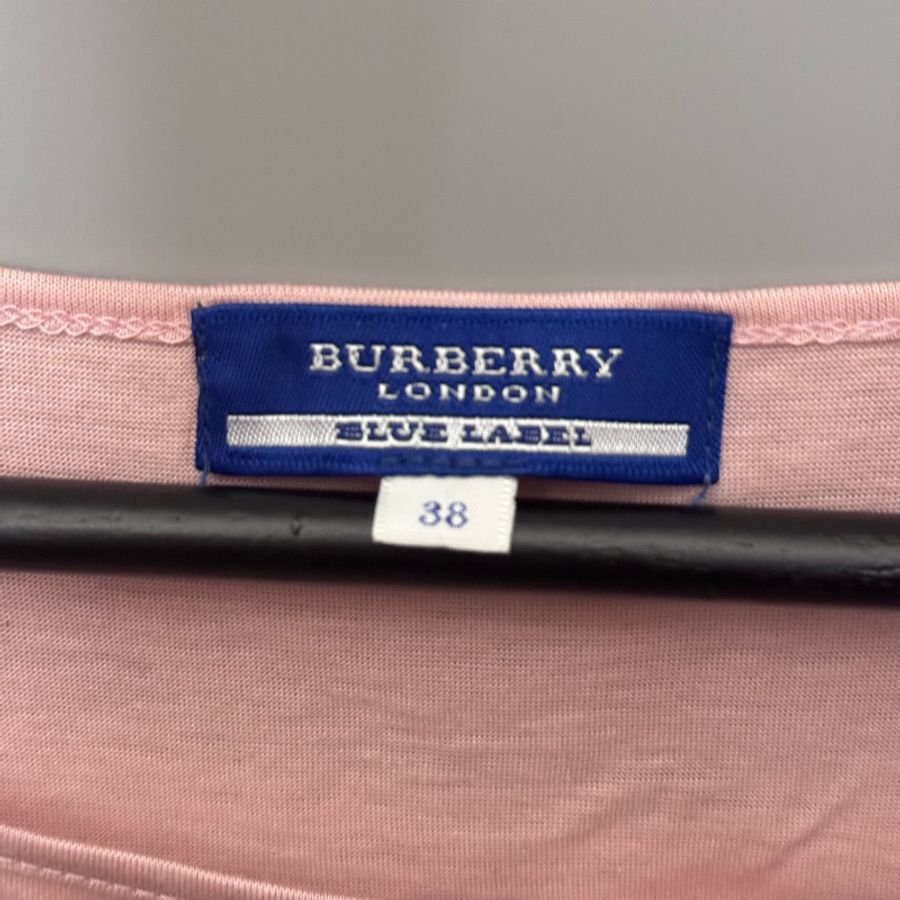 Burberry 淡粉色綁帶上衣-2