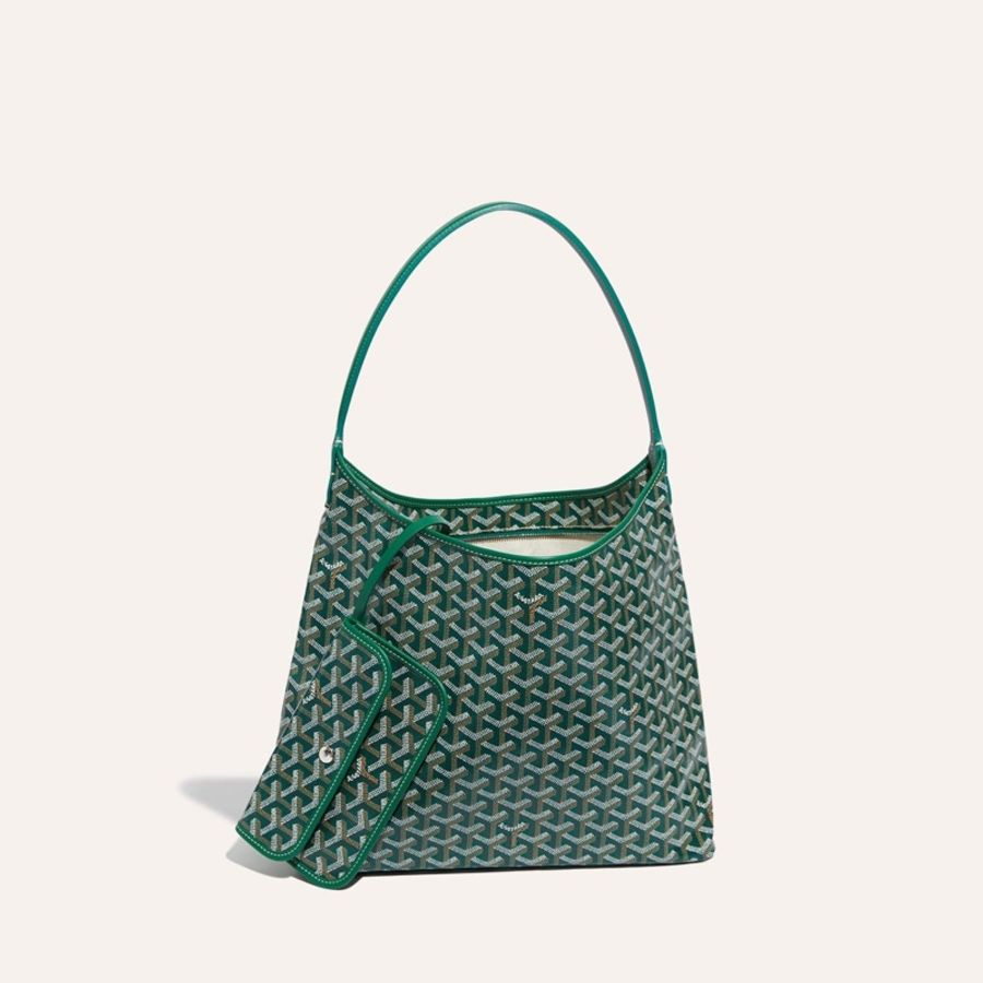 全新Goyard hobo 綠色+愛心❤️彩繪-4