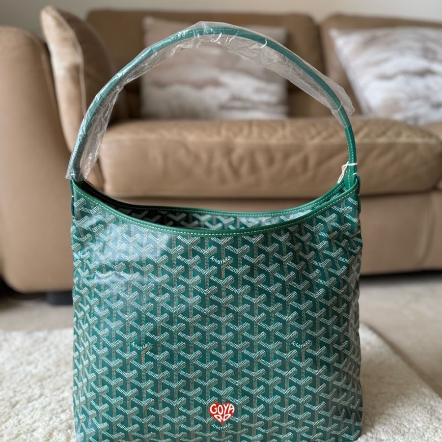 全新Goyard hobo 綠色+愛心❤️彩繪-5