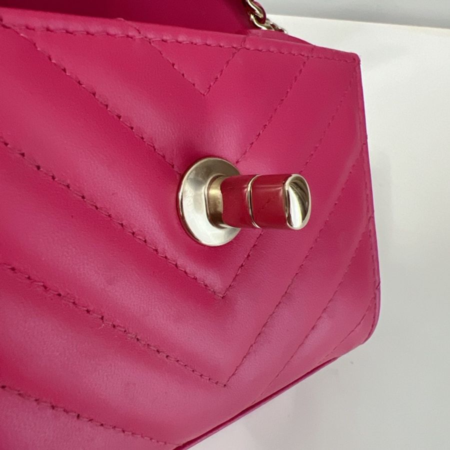 chanel V紋小方包 trendy cc mini-15