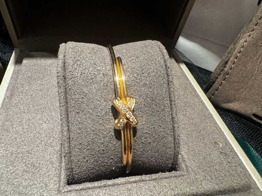 CHAUMET 尚美玫瑰金手鐲Liens 系列-0