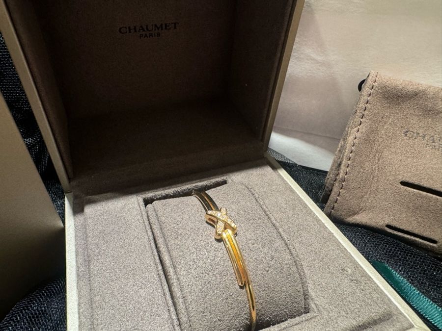 CHAUMET 尚美玫瑰金手鐲Liens 系列-1