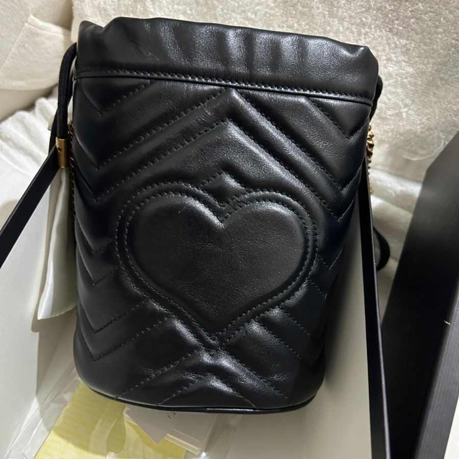 GUCCI Marmont 迷你水桶包-2