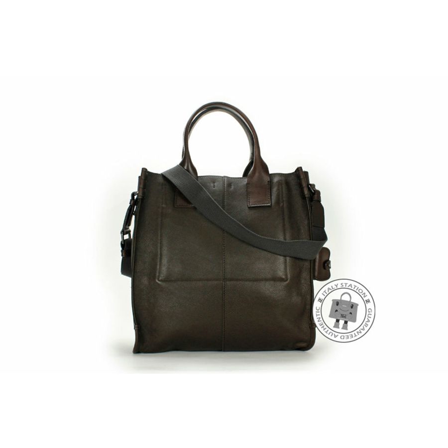 Dolce & Gabbana BM0997 A3734 Vitello+feltro+cuoio Calfskin Moro + Militare/ 8C040 Calfskin Tote Bag Sbhw-4