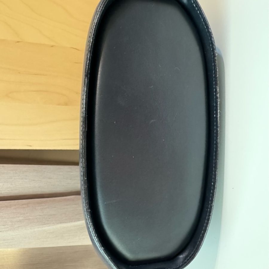 Celine vintage 深藍金環水桶肩背-7