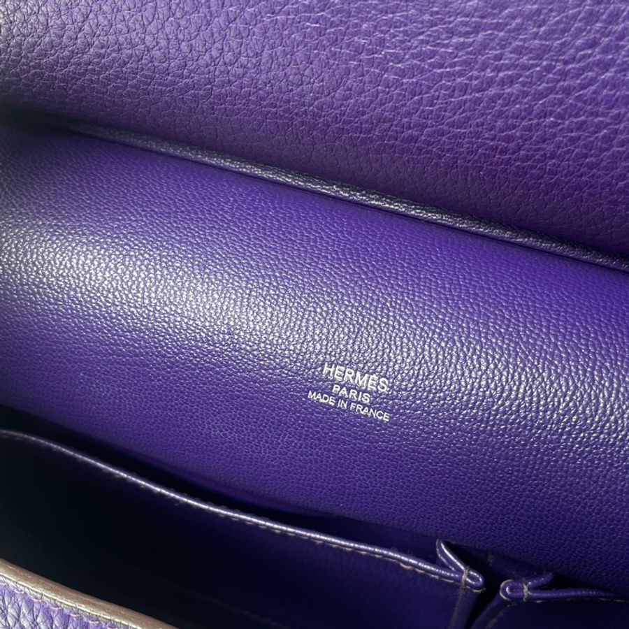 Hermes Jypsiere紫28cm-6