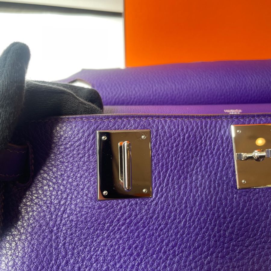 Hermes Jypsiere紫28cm-24
