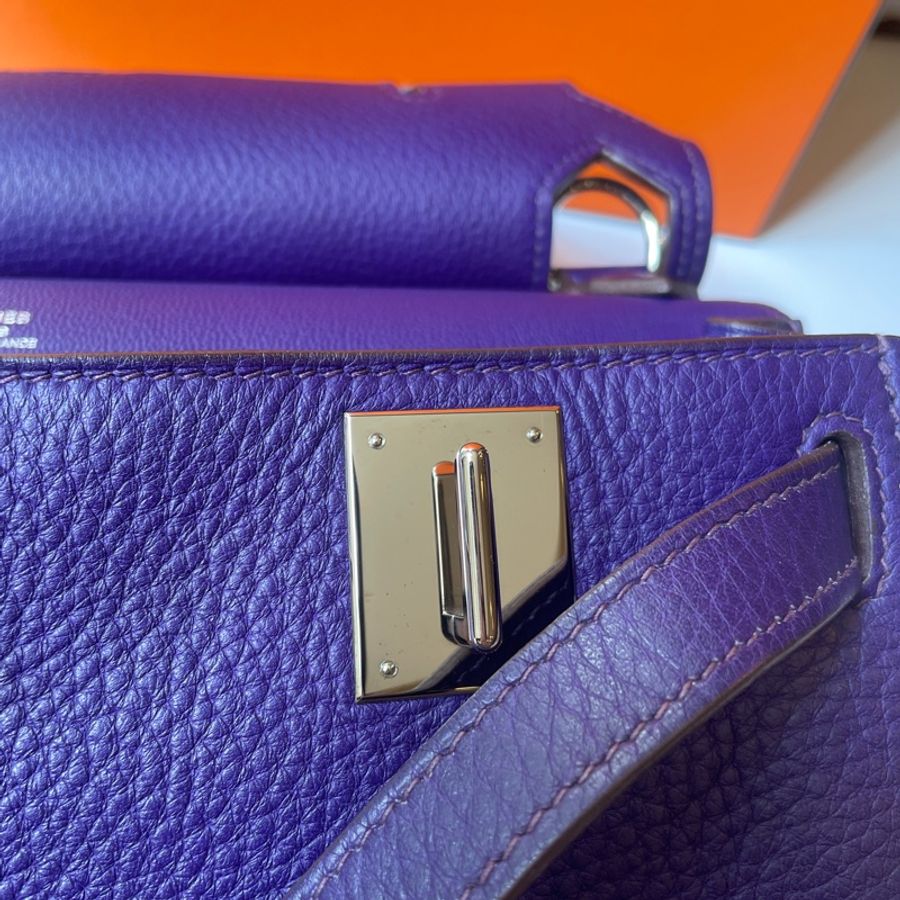 Hermes Jypsiere紫28cm-25