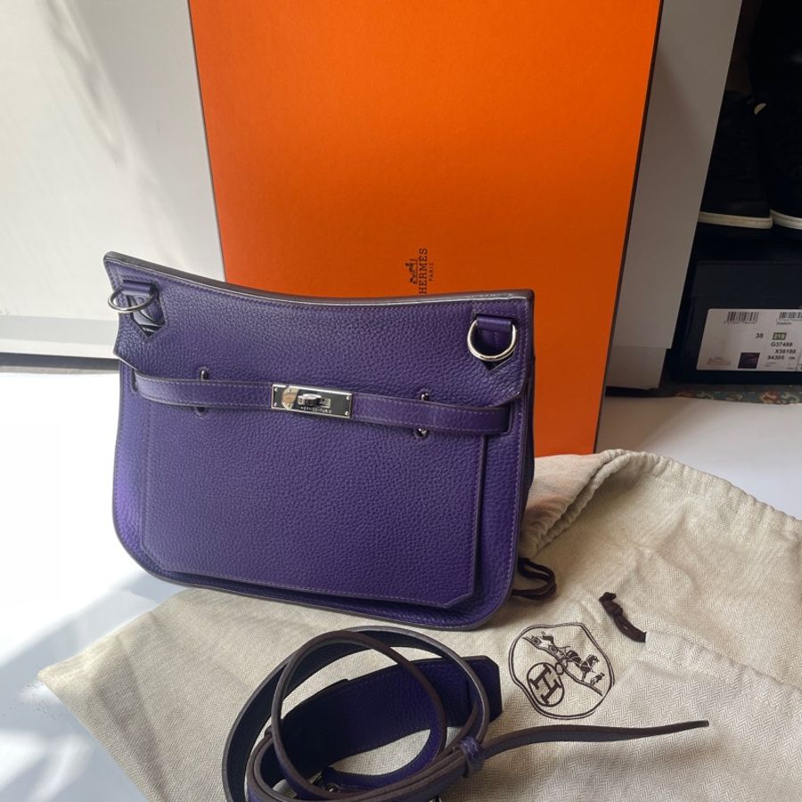 Hermes Jypsiere紫28cm-28