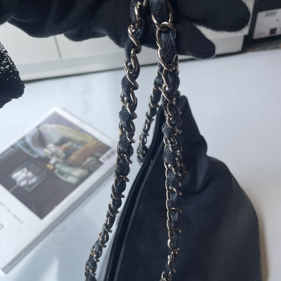 Chanel 牛仔托特包-21