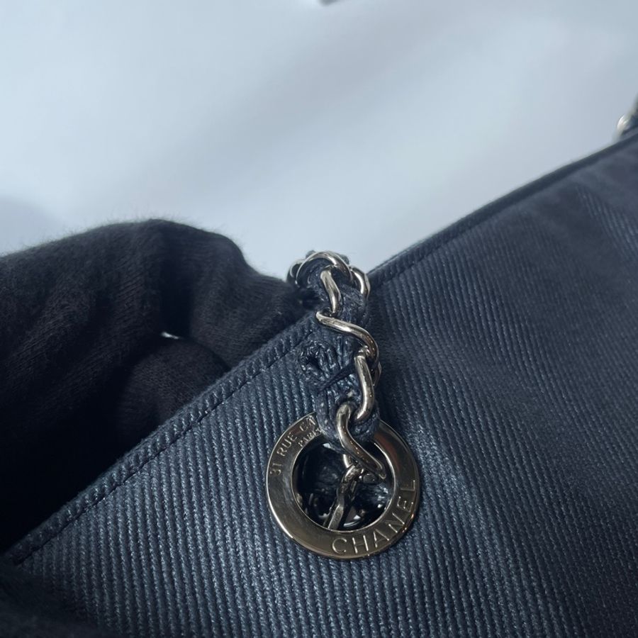 Chanel 牛仔托特包-22