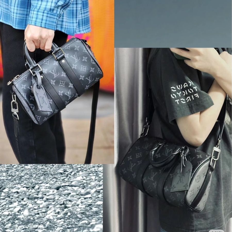 LV M46271 Keepall Bandoulière 25 手提包 斜背包-27