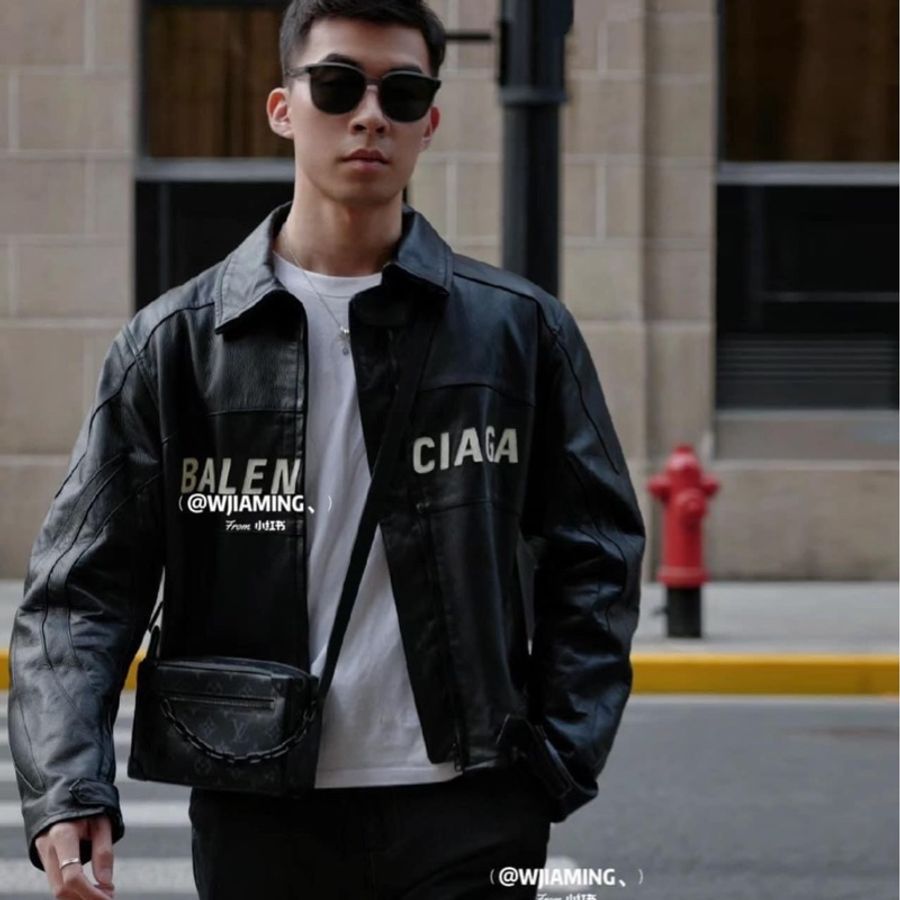 LV M44735 SOFT TRUNK系列經典Eclipse帆布印花拉鍊肩背方包(迷你)-4