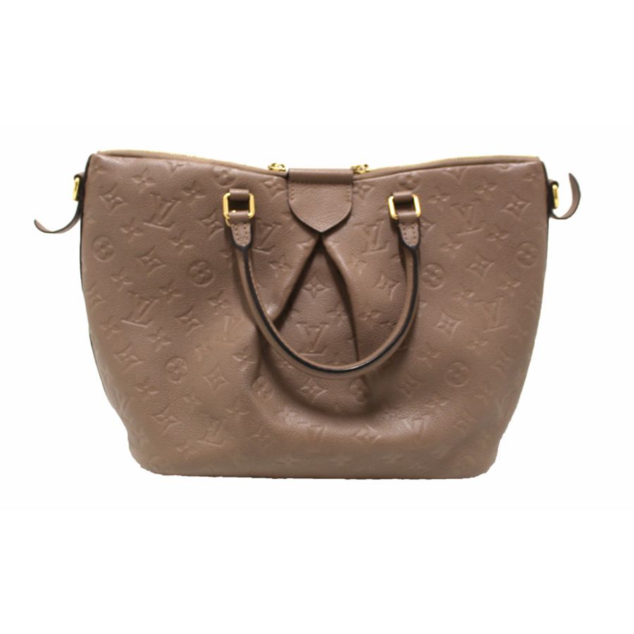 Louis Vuitton Gray Monogram Empreinte Leather Mazarine MM Bag-1