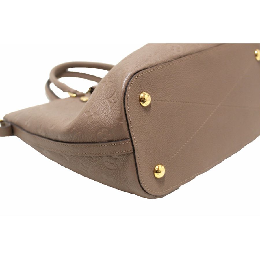 Louis Vuitton Gray Monogram Empreinte Leather Mazarine MM Bag-4