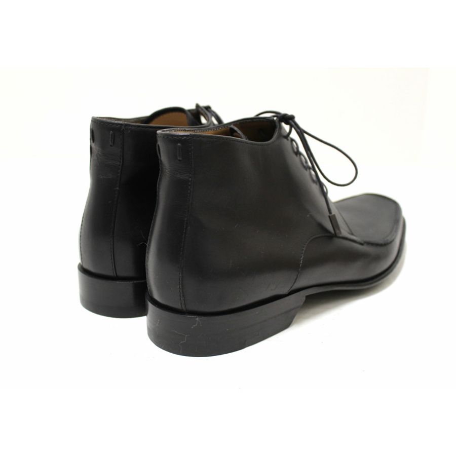 Louis Vuitton Men's Black Calf Leather Lace Dress Shoes Boots UK size 6 (US 7)-3