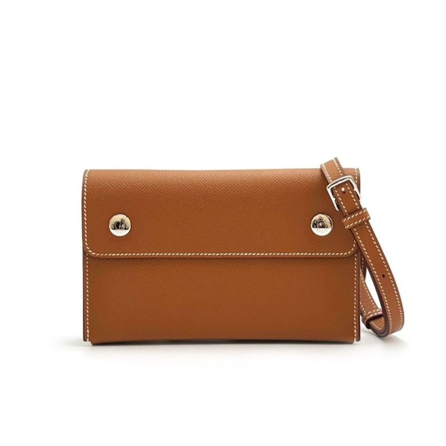 HERMES Snap wallet - 金棕-0