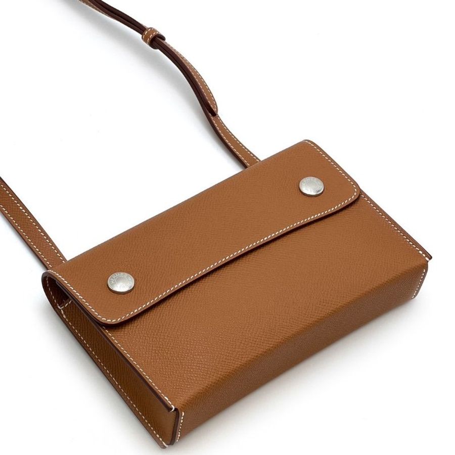 HERMES Snap wallet - 金棕-2