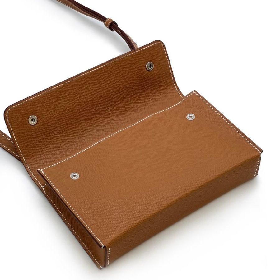 HERMES Snap wallet - 金棕-3