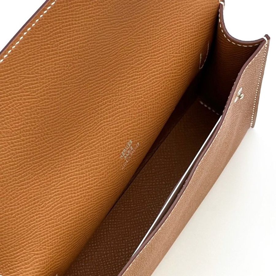 HERMES Snap wallet - 金棕-4
