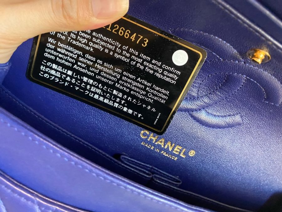 限時優惠 Chanel 山型紋25.5cm ✨金釦-5