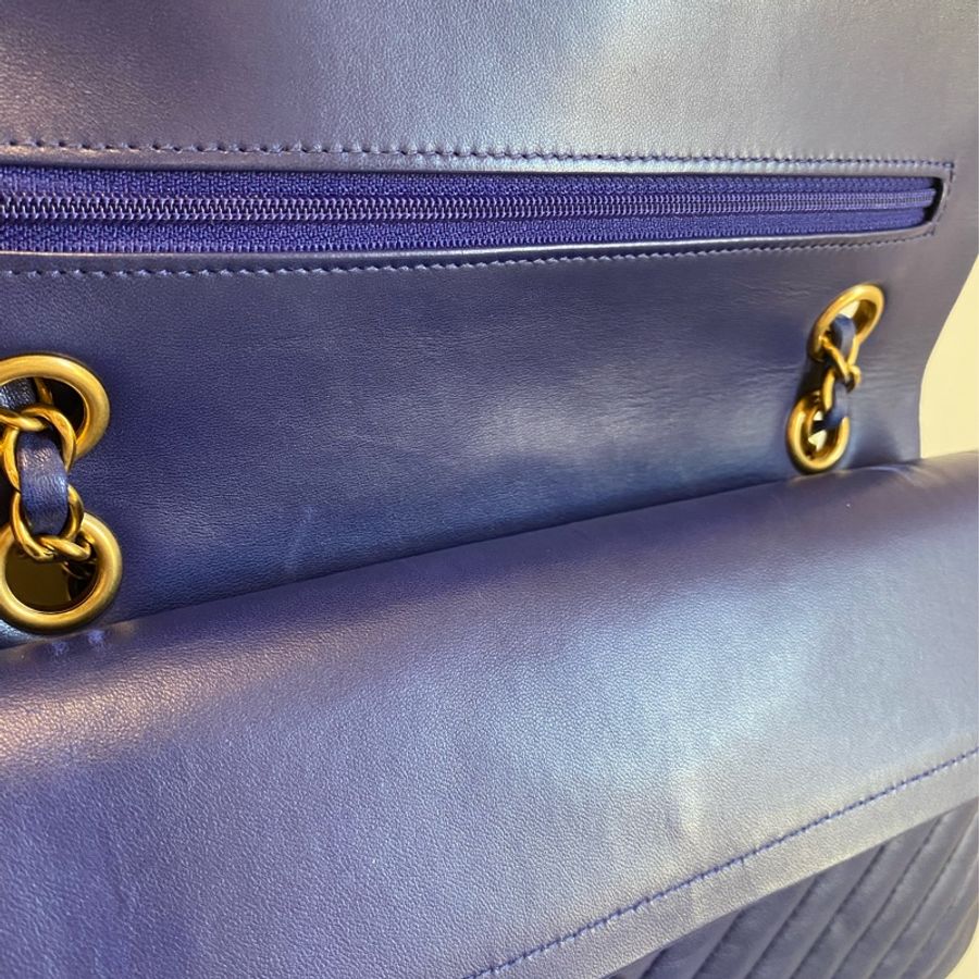 限時優惠 Chanel 山型紋25.5cm ✨金釦-20