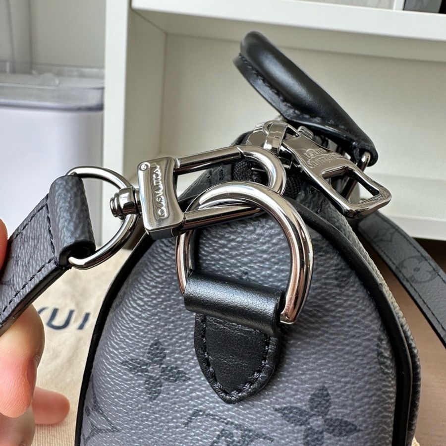 KEEPALL XS Louis Vuitton LV男包 波士頓包 絕版經典款 9成新-13