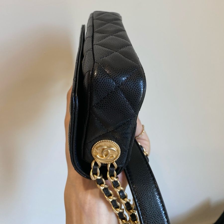 Chanel 黑金✨小包-15