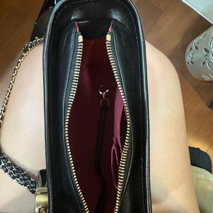 Chanel 流浪包小號 黑色-12