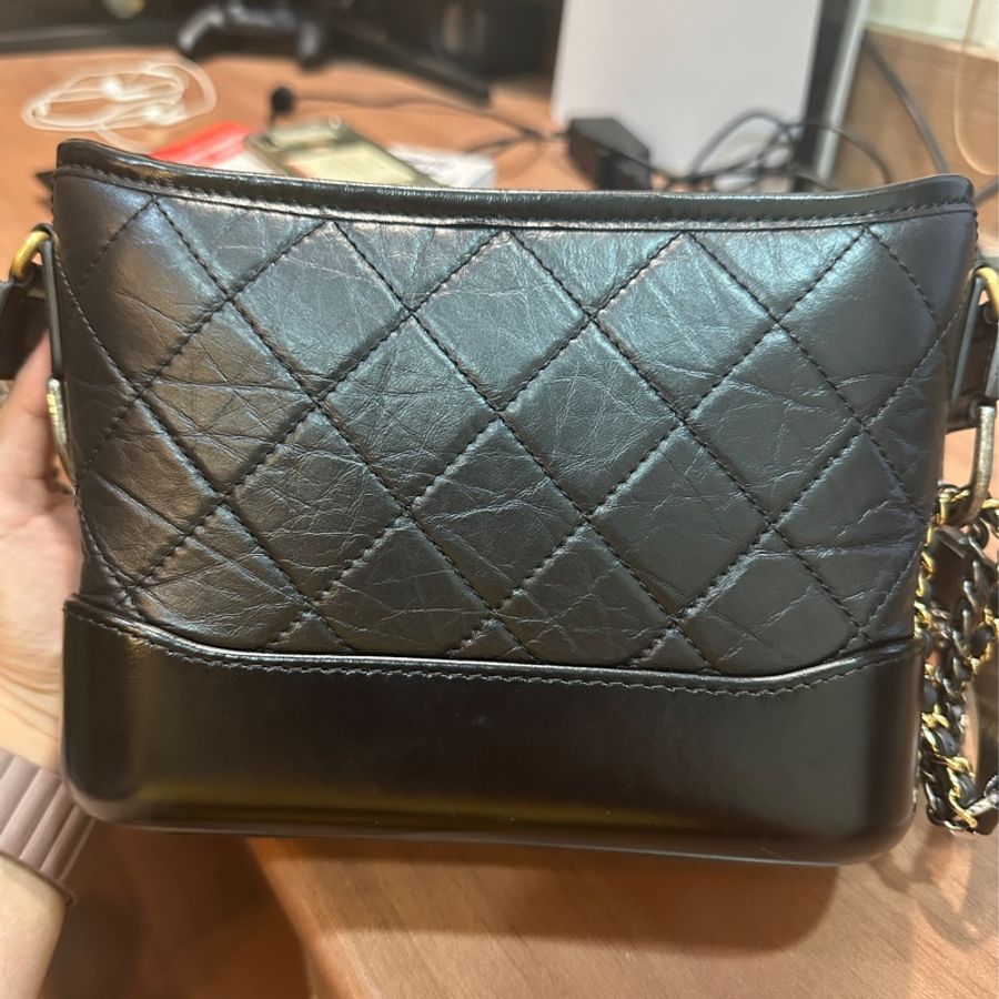 Chanel 流浪包小號 黑色-1