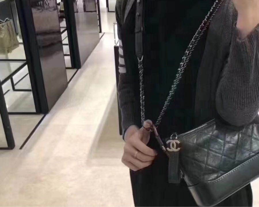 Chanel 流浪包小號 黑色-4
