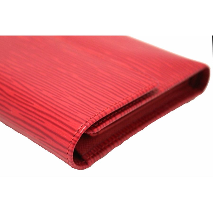 Louis Vuitton Red Epi Leather Alexandra Wallet-6