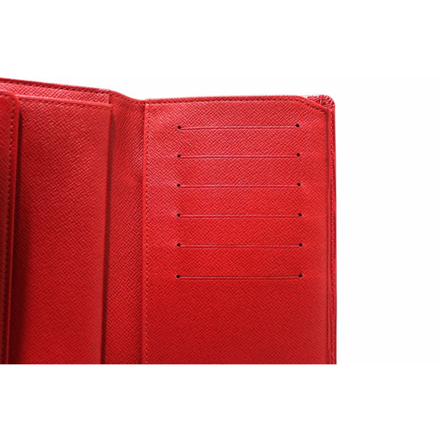 Louis Vuitton Red Epi Leather Alexandra Wallet-13