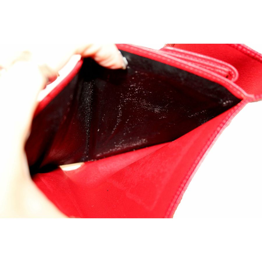 Louis Vuitton Red Epi Leather Alexandra Wallet-19