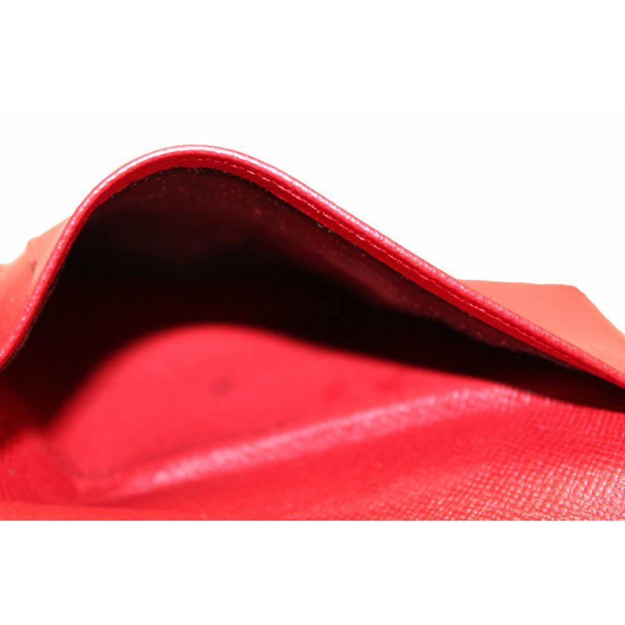 Louis Vuitton Red Epi Leather Alexandra Wallet-21