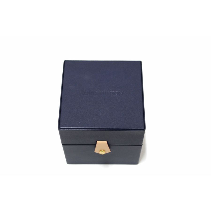 Louis Vuitton Tambour Quartz Watch in Brown Steel-23