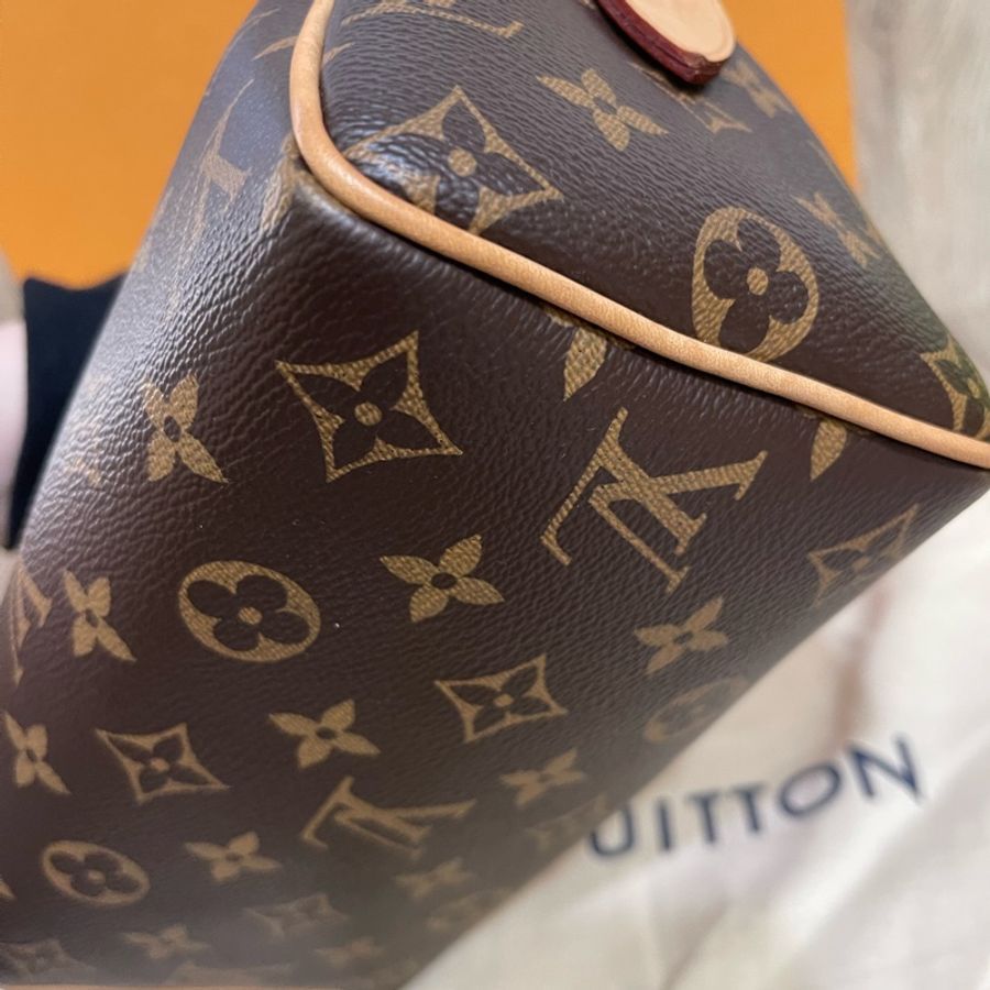LV Speedy 20老花粉色背帶款(M45948)-17