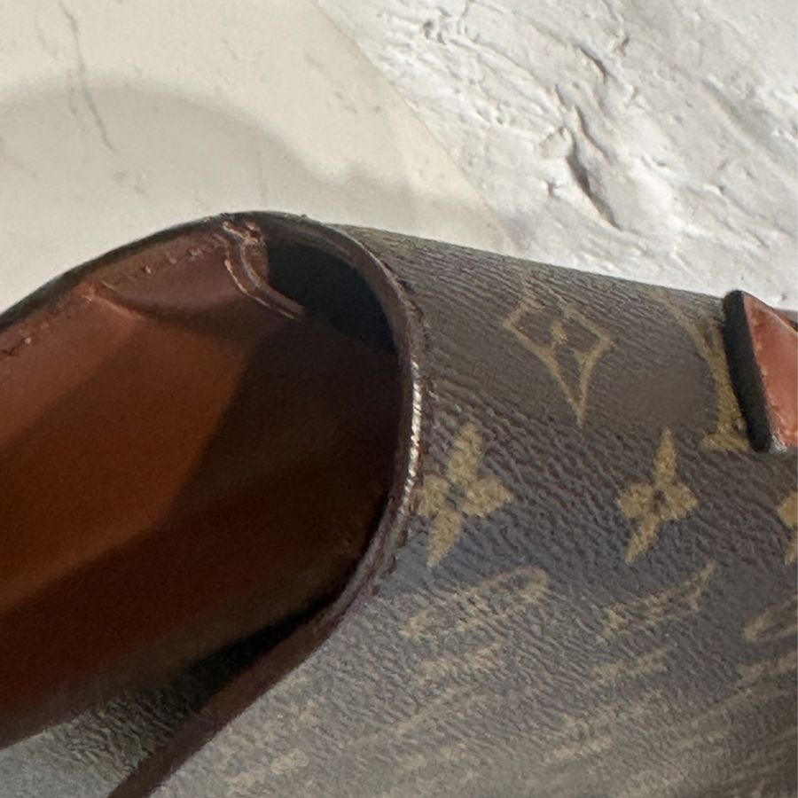 Louis Vuitton LV Vintage 海盜蒙梭 公事包 手提包(老包)-8