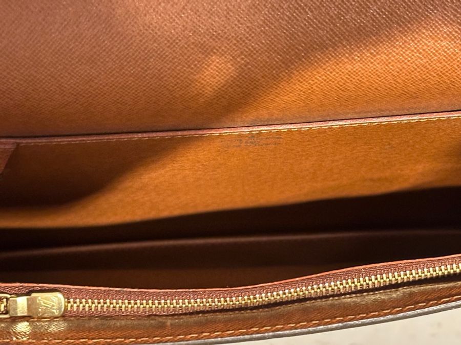 Louis Vuitton LV Vintage 海盜蒙梭 公事包 手提包(老包)-14