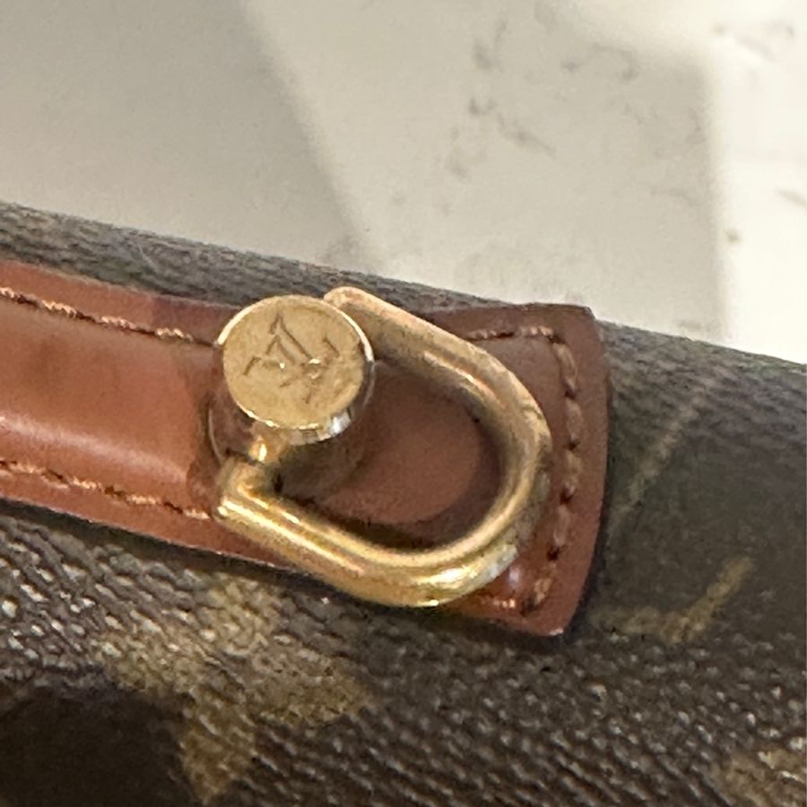 Louis Vuitton LV Vintage 海盜蒙梭 公事包 手提包(老包)-17