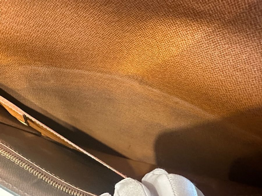 Louis Vuitton LV Vintage 海盜蒙梭 公事包 手提包(老包)-22